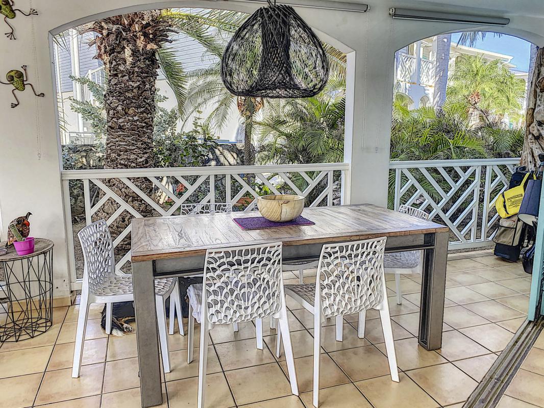 A louer appartement Front de mer BO Saint Martin-terrasse-3